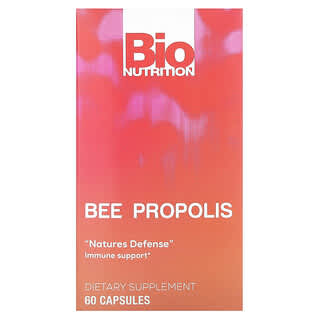 Bio Nutrition, Пчелиный прополис, 60 кальпсул