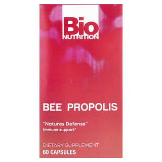 Bio Nutrition, Bee Propolis, 60 Capsules (500 mg per Capsule)