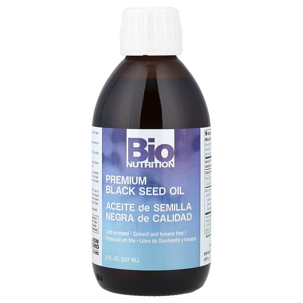 Bio Nutrition, Premium Black Seed Oil, 8 fl oz (237 ml) — product photo 1