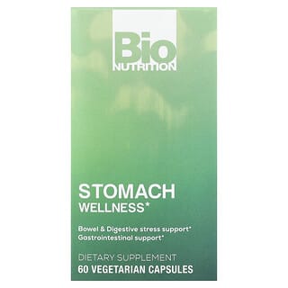 Bio Nutrition, Здоровье желудка, 60 вегетарианских капсул