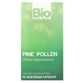 Bio Nutrition, Polen de pino, 90 cápsulas vegetales