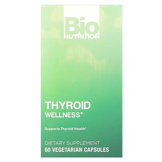 Bio Nutrition, Thyroid Wellness, 60 вегетарианских капсул