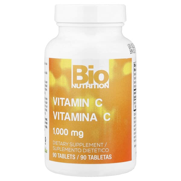 Bio Nutrition, Vitamin C, 1,000 mg, 90 Tablets — product photo 1