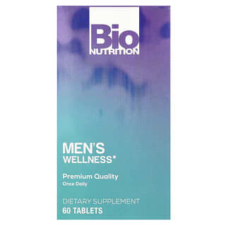 Bio Nutrition‏, Men's Wellness,‏, 60 טבליות