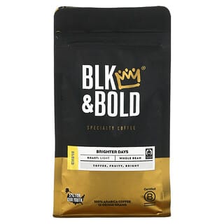 BLK & Bold, Specialty Coffee, Brighter Days, Whole Bean, Light Roast, 12 oz (340 g)