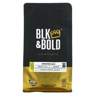 BLK & Bold, Specialty Coffee, Brighter Days, молотый, легкая обжарка, 340 г (12 унций)