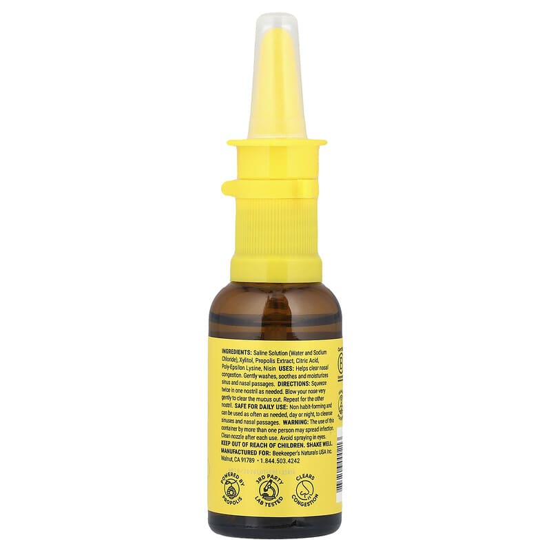 Propolis Nasal Spray, 1 fl oz (30 ml)