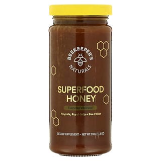 Beekeeper's Naturals, B. Powered, мед из суперфудов, 330 г (11,6 унции)