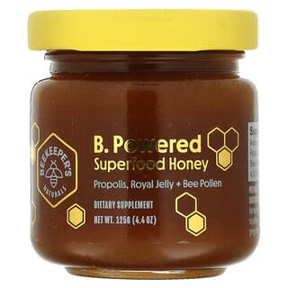 Beekeeper's Naturals, B. مُعزز، عسل فائق، 4.4 أونصة (125 جم)
