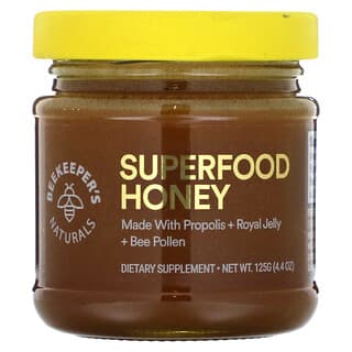 Beekeeper's Naturals, SuperFood 蜂蜜，4.4 盎司（125 克）
