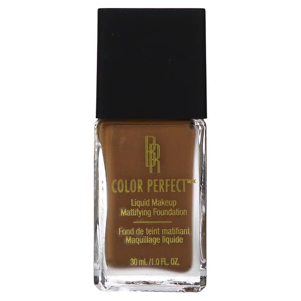 Black Radiance, Color Perfect, 리퀴드 메이크업 매티파잉 파운데이션, 1320068 초콜릿 트러플, 30ml(1fl oz)