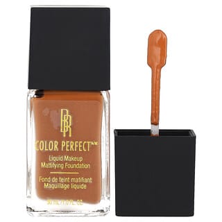 Black Radiance, Color Perfect, Liquid Makeup Mattifying Foundation, 1320071 Toffee Caramel, 1 fl oz (30 ml)