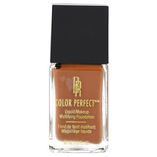 Black Radiance, Color Perfect, 리퀴드 메이크업 매티파잉 파운데이션, 1320071 토피 캐러멜, 30ml(1fl oz)