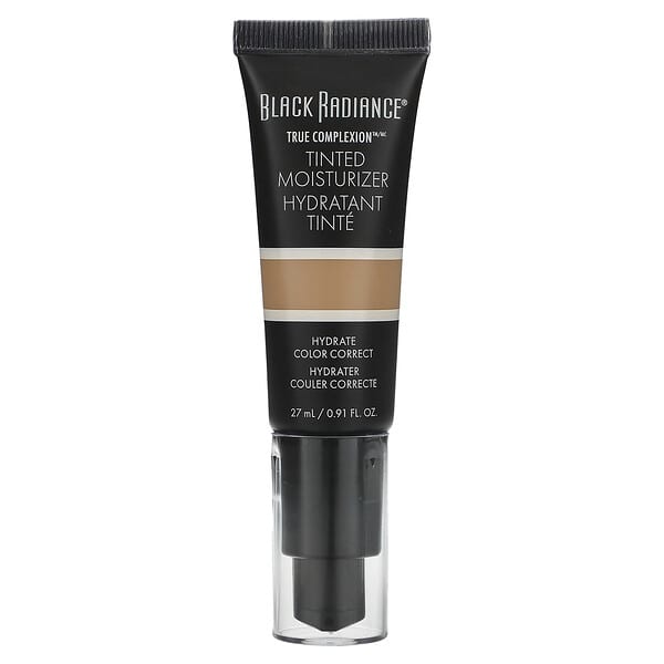 Black Radiance, 트루 컴플렉션, 틴티드 모이스처라이저, 1320357 라이트, 27ml(0.91fl oz)