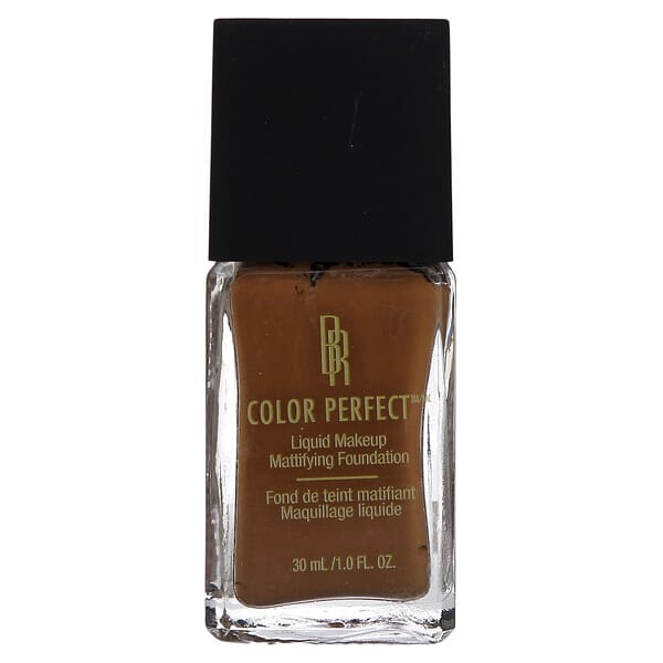 Black Radiance, Color Perfect, 리퀴드 메이크업 매티파잉 파운데이션, 8412 캐시미어, 30ml(1fl oz)