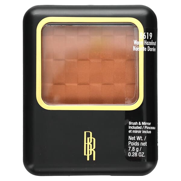 Black Radiance, 압착 분말, 8619 웜 헤이즐넛, 7.8g(0.28oz)
