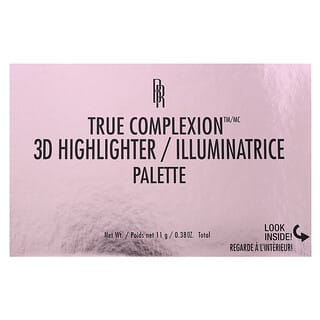 Black Radiance, True Complexion, Paleta de iluminadores 3D, 8035 Luminosity, 11 g (0,38 oz)
