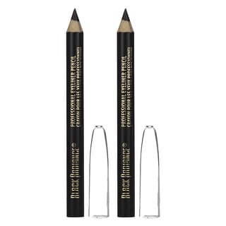 Black Radiance, подводка-карандаш для глаз, CA6503, черный, двойная упаковка, 1,88 г (0,066 унции)