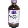 Liquid L-Carnitine, Natural Vanilla Bean Flavor, 1100 mg, 8 fl oz (225 ml)