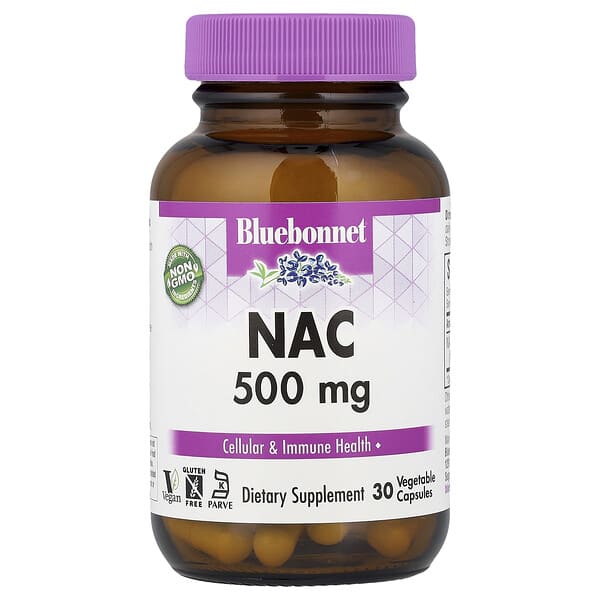 NAC, 500 mg, 30 Vegetable Capsule