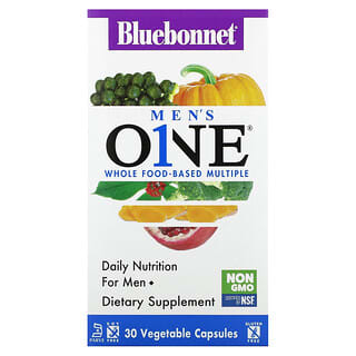 Bluebonnet Nutrition, Men's ONE, 30 Vegetable Capsules