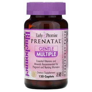 Bluebonnet Nutrition, Early Promise, Prenatal, Gentle Multiple, 120 Cápsulas
