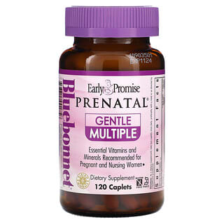 Bluebonnet Nutrition, Early Promise, Prenatal, Gentle Multiple, 120 Cápsulas