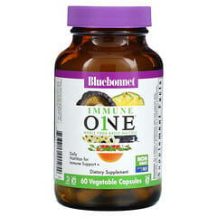 Bluebonnet Nutrition, Immune One, Multiple à base d'aliments entiers, 60 capsules végétales