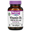 Vitamin D3, 25 mcg (1,000 IU), 100 Softgels