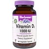 Vitamin D3, 1000 IU, 180 Vegetable Capsules