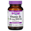 Vitamina D3, 50 mcg (2.000 UI), 100 Cápsulas Softgel