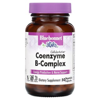 Bluebonnet Nutrition, Complejo de coenzima B, 50 cápsulas vegetales