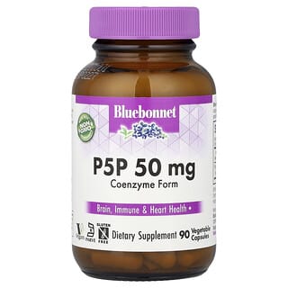 Bluebonnet Nutrition, CellularActive P-5-P, 50 mg, 90 Kapsul Sayuran