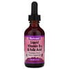 Liquid Vitamin B-12 & Folic Acid, Natural Raspberry Flavor, 2 fl oz (59 ml)