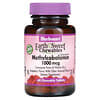 EarthSweet, жевательные таблетки, метилкобаламин, натуральный малиновый вкус, 1000 мкг, 60 жевательных таблеток