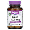 Biotine, 5000 µg, 60 capsules végétales