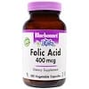 Folic Acid, 400 mcg, 180 Veggie Caps