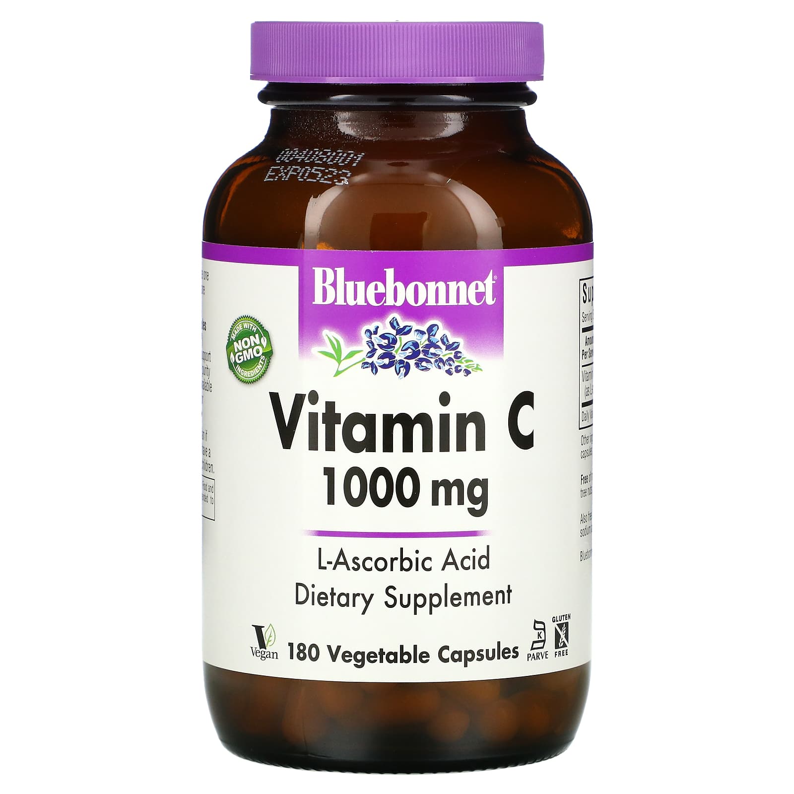 Nutrition, Vitamin C, 1,000 mg, 180 Vegetable Capsules