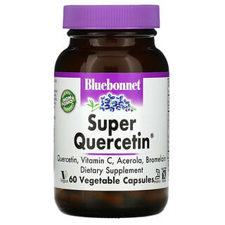 Bluebonnet Nutrition, Super Quercetin, Suplemento alimentario, 60 cápsulas vegetales