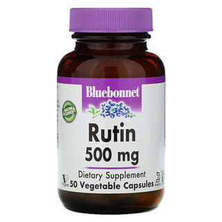 Bluebonnet Nutrition, Rutine, 500 mg, 50 capsules végétariennes