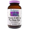 Vitamin C-500 mg Plus Rose Hips, 180 Veggie Caps