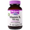 Vitamina K1, 100 mcg, 100 cápsulas