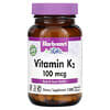 Vitamina K2, 100 mcg, 100 cápsulas vegetales