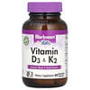 Vitamina D3 e K2, 60 Cápsulas Vegetais