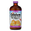 Liquid Calcium Magnesium Citrate Plus Vitamin D3, Natural Orange Flavor, 16 fl oz (472 ml)