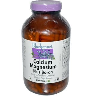 Bluebonnet Nutrition, Calcium Magnesium, Plus Boron, 360 Vcaps