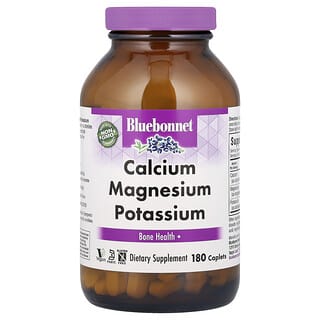 Bluebonnet Nutrition, Calciu Magneziu Potasiu, 180 capsule