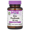 Picolinate de zinc, 50 mg, 50 capsules végétales
