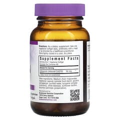 Bluebonnet Nutrition, CellularActive CoQ10, Ubiquinol, 50 mg, 60 capsules végétariennes à enveloppe molle
