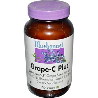 Bluebonnet Nutrition, Grape-C Plus, 120 Vcaps